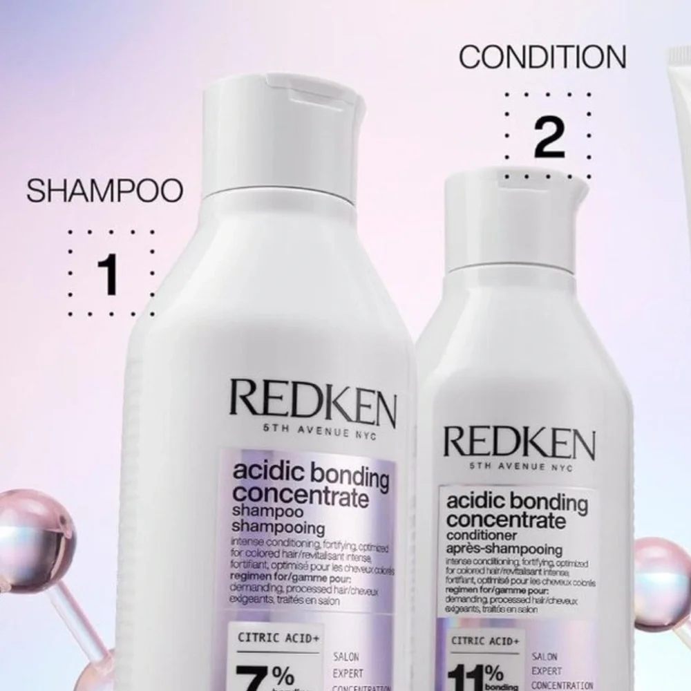 Redken Acidic Bonding Concentrate Shampoo and Conditioner Combo Pack Duo